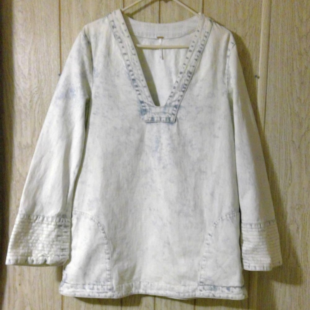 Freepeople Denim Boho Dress